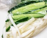 かぶの漬物。きゅうりとかぶ皮の酢の物。作り方2写真