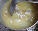 ブリのあら入りの味噌汁作り方3写真