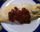朝食 ランチ そぼろで 簡単 オムレツ♪作り方4写真