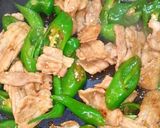簡単⭐万願寺とうがらし・豚肉しょうが焼き作り方4写真