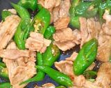 簡単⭐万願寺とうがらし・豚肉しょうが焼き作り方4写真