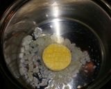 玉ねぎ入りコーンスープ（離乳食8ヵ月）作り方2写真