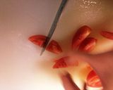 ほっこり♬ごろごろトマトの中華スープ作り方3写真