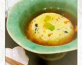 レンジで１分♪　豆腐と卵で擬製豆腐作り方15写真