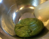 簡単☆卵不使用☆紫芋と抹茶の秋色クッキー作り方9写真