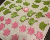 簡単☆卵不使用☆紫芋と抹茶の秋色クッキー作り方11写真