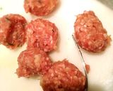 ベビー白菜と鶏肉団子のとろみ中華スープ作り方2写真