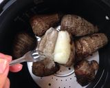 里芋の皮むき with 圧力鍋作り方5写真