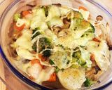ほっくほく！根菜とキノコの味噌グラタン作り方7写真