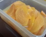 レンジ3分♪柿のフルーティーコンポート作り方8写真