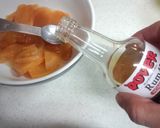 レンジ3分♪柿のフルーティーコンポート作り方9写真