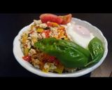 カラフルガパオライス作り方9写真