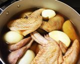 圧力鍋で手羽先と大根と卵のポン酢煮込み作り方3写真