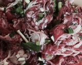 牛肉のプルコギ 韓国風の焼き肉作り方1写真