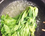 春菊とシーチキンの超簡単小鉢作り方1写真
