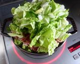ストウブで白菜と豚の重ね蒸し作り方4写真