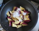 蓋を開けたら出来上がり簡単大学芋作り方2写真