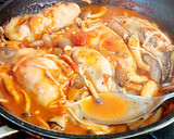 牡蠣のキノコたっぷりトマトソース煮♪作り方5写真