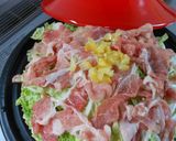 白菜のミルフィーユ風（塩レモン風味）作り方2写真