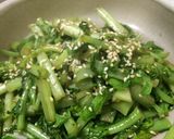 大根の葉の炒め物作り方5写真