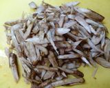 ポリポリきんぴらごぼう作り方1写真