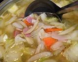 根菜ほっこりコンソメスープ作り方3写真