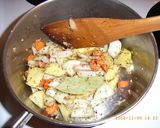 冷蔵庫の残り野菜でミネストローネ作り方2写真