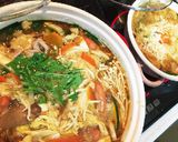 ルーと麺つゆで☆超簡単♡カレー鍋作り方4写真