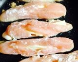 鶏ささみのチーズココナッツソテー作り方2写真