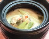 骨付き鶏もも鍋作り方4写真