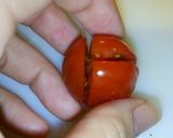 たことトマトのアンチョビサラダ作り方4写真