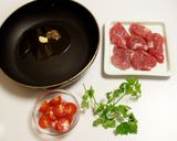 豚肉のソテー＊トマトソース作り方1写真