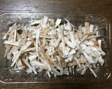しいたけのイシズキ炒め作り方1写真
