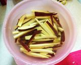 冷めてもサクサクさつまいもスティック作り方1写真