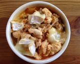 麻婆しらたき豆腐のチーズココット作り方4写真
