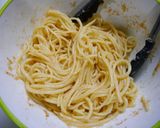 簡単！からし明太子パスタ　和えるだけ作り方2写真