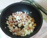 お豆入りチャーハン（ほんのり梅風味）作り方2写真