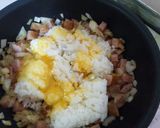 お豆入りチャーハン（ほんのり梅風味）作り方4写真
