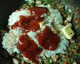 バターたっぷり!!リッチな特製オムライス作り方3写真
