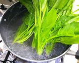 塩こんぶ入り◆ほうれん草ごま油和え作り方1写真