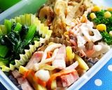 ＊お弁当に♪さつまいもベーコン炒め＊作り方4写真