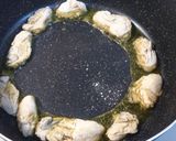 ♪牡蠣の米粉焼き☆カレー風味♪作り方3写真