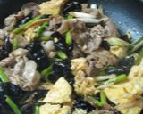 卵とキクラゲと豚肉の中華炒め☆木須肉蛋作り方14写真