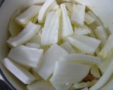 鮭と白菜のミルク煮作り方3写真