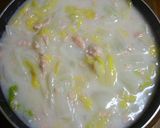 鮭と白菜のミルク煮作り方7写真