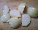 簡単 美味しい まぐろ 玉ねぎの 卵とじ作り方1写真