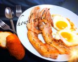 ハイジのぷっくりチーズトースト♡朝ご飯作り方3写真