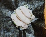 アボカドとチキンのおにぎらず作り方4写真