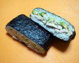アボカドとチキンのおにぎらず作り方7写真