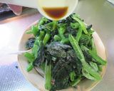 レンジでチン♪ほうれん草のポン酢煮びたし作り方4写真